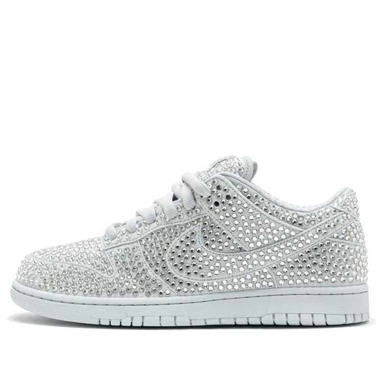 Cactus Plant Flea Market x Swarovski x Nike Dunk Low 'Pure Platinum' CZ2670-001 Classic Sneakers