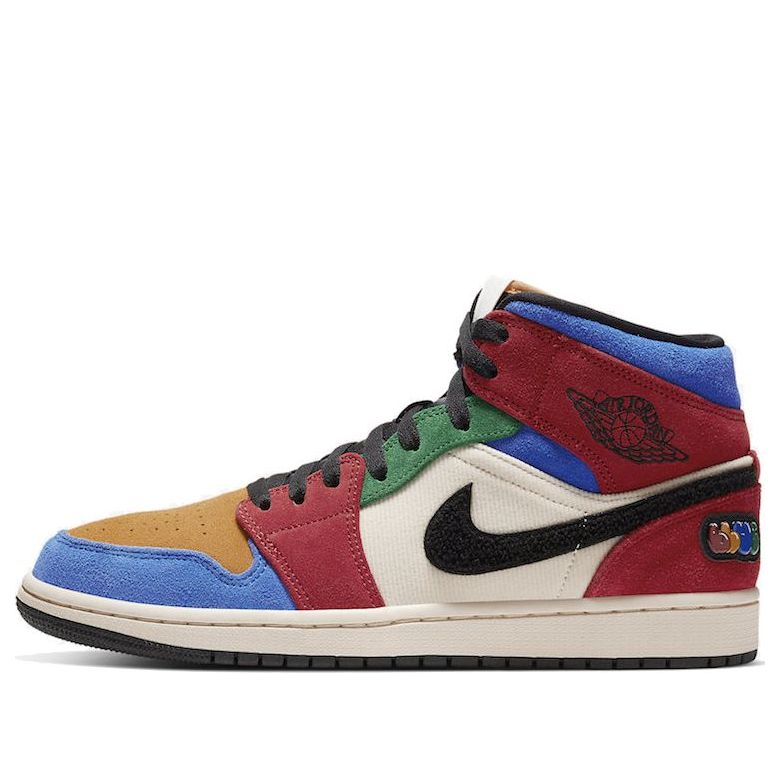 Blue The Great x Air Jordan 1 Mid 'Fearless' CU2805-100 Cultural Kicks