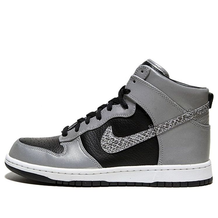 Nike Dunk Prm Hi Sp 'Cocoa Snake White Silver' 624512-100 Signature Shoe