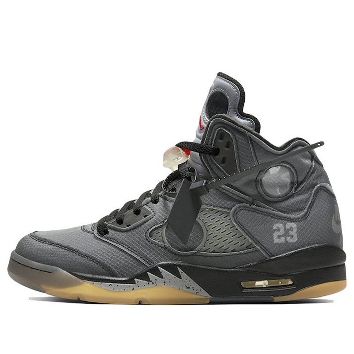 Off-White x Air Jordan 5 Retro SP 'Muslin' CT8480-001 Iconic Trainers