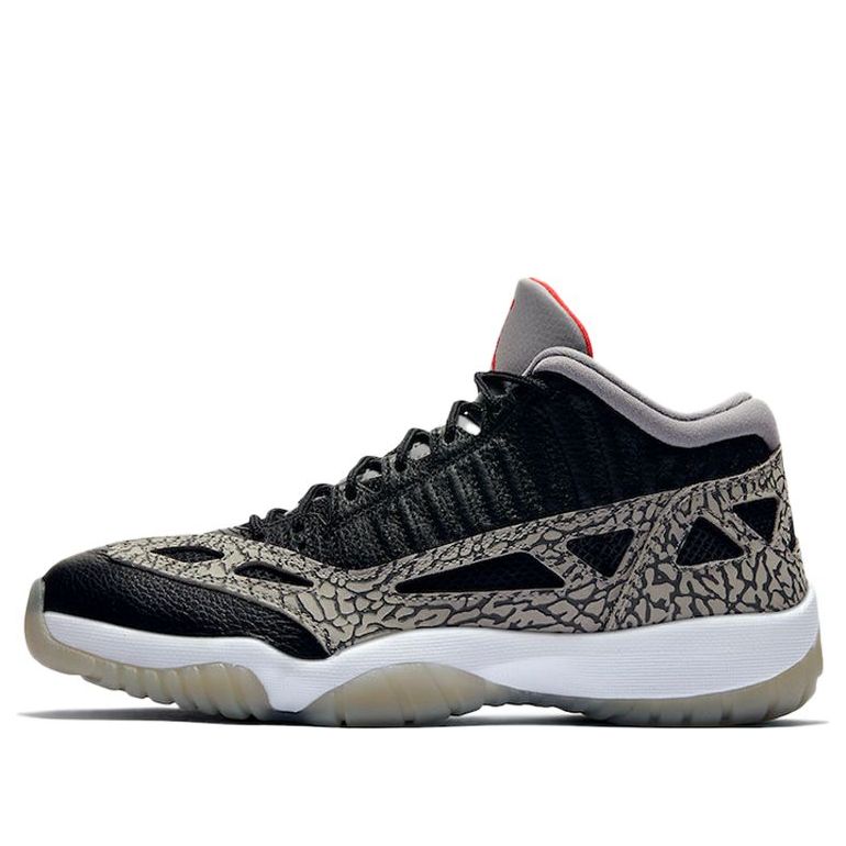 Air Jordan 11 Retro Low IE 'Black Cement' 919712-006 Epoch-Defining Shoes