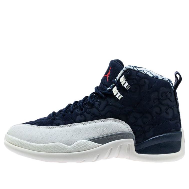 Air Jordan 12 Retro 'International Flight' BV8016-445 Signature Shoe