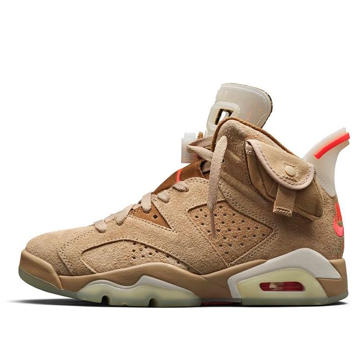 Travis Scott x Air Jordan 6 Retro 'British Khaki' DH0690-200 Cultural Kicks