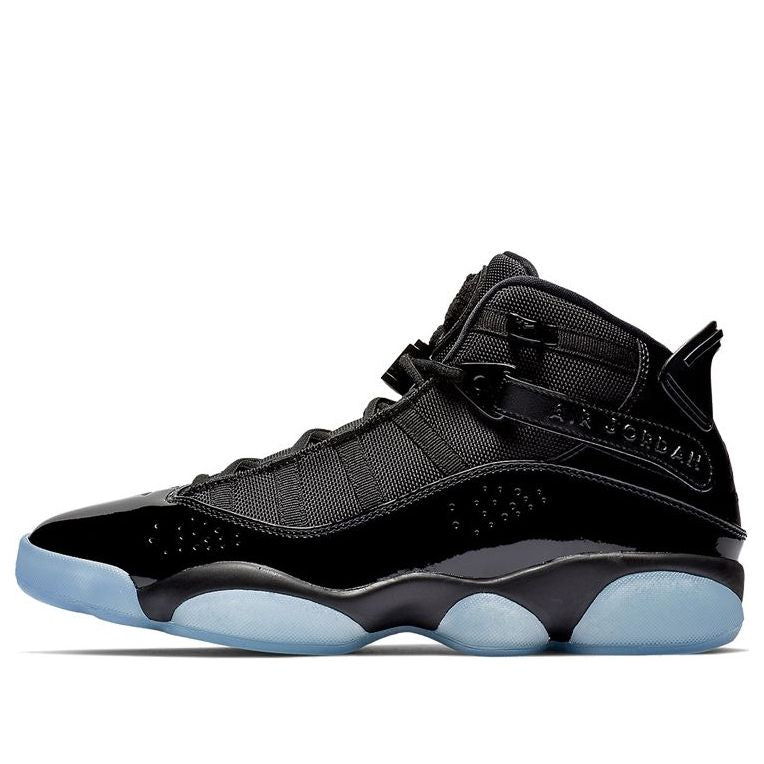 Air Jordan 6 Rings 'Black Ice' 322992-011 Iconic Trainers