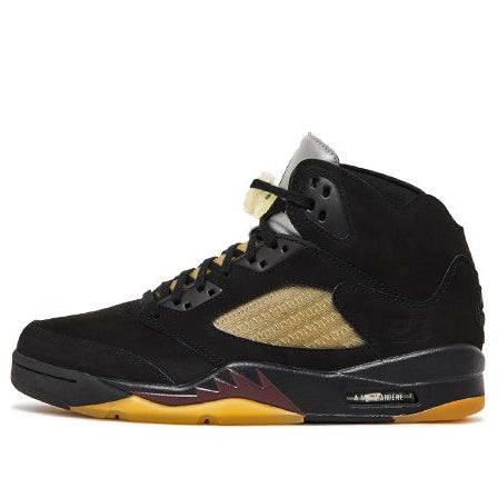Air Jordan 5 Retro SP x A Ma Manire 'Black Dust' FD1330-001 Signature Shoe