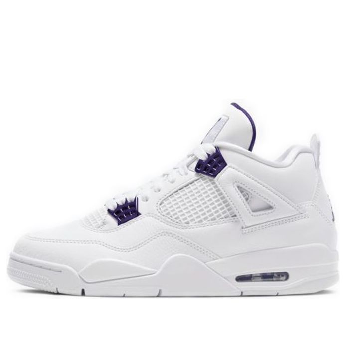 Air Jordan 4 Retro 'Purple Metallic' CT8527-115 Vintage Sportswear