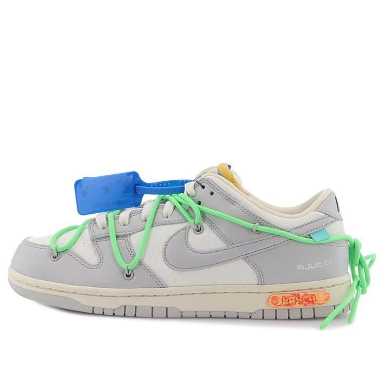 Nike Off-White x Dunk Low 'Lot 26 of 50' DM1602-116 Classic Sneakers