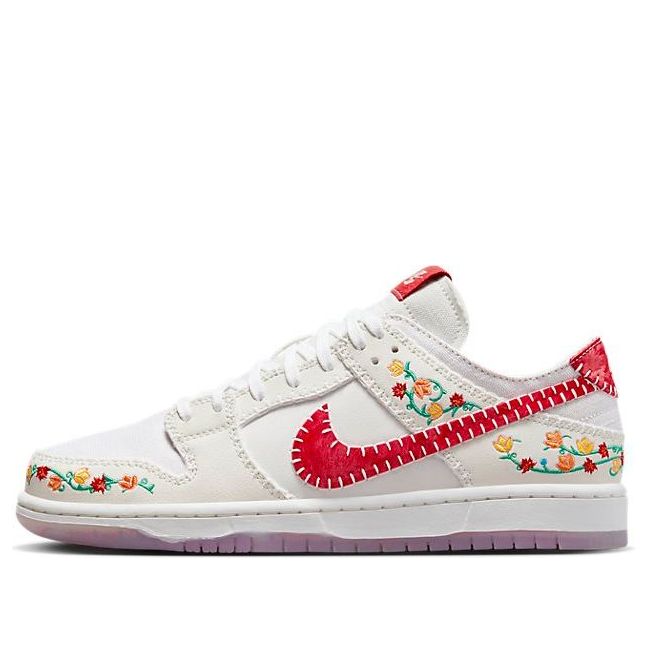 Nike SB Dunk Low 'N7 Opti Yellow University Red' FD6951-700 Antique Icons