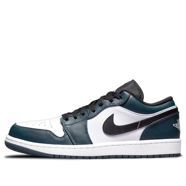 Air Jordan 1 Low 'Dark Teal' 553558-411 Vintage Sportswear