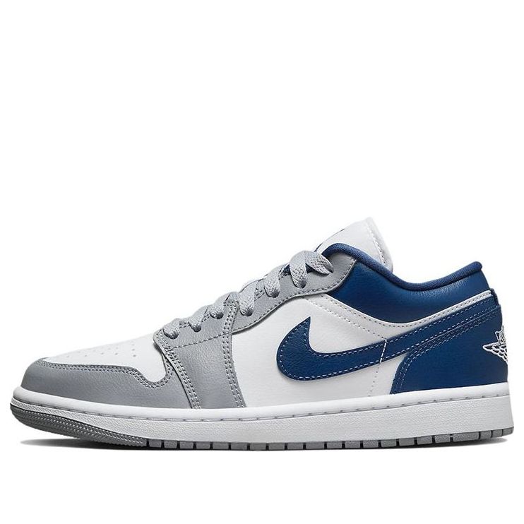 (WMNS) Air Jordan 1 Low 'French Blue' DC0774-042 Signature Shoe