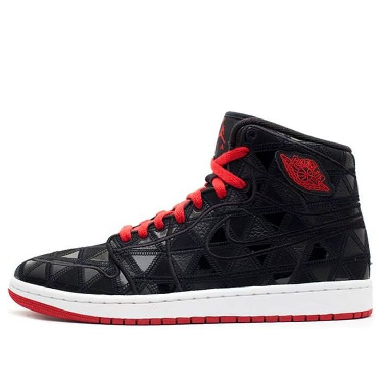 Air Jordan 1 J2K High 'Black Varsity Red' 401620-002 Classic Sneakers