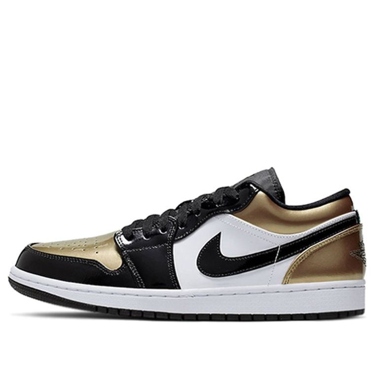 Air Jordan 1 Low 'Gold Toe' CQ9447-700 Iconic Trainers