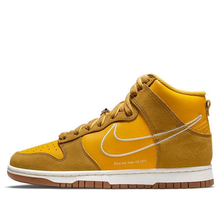 (WMNS) Nike Dunk High SE 'First Use Pack - University Gold' DH6758-700 Antique Icons