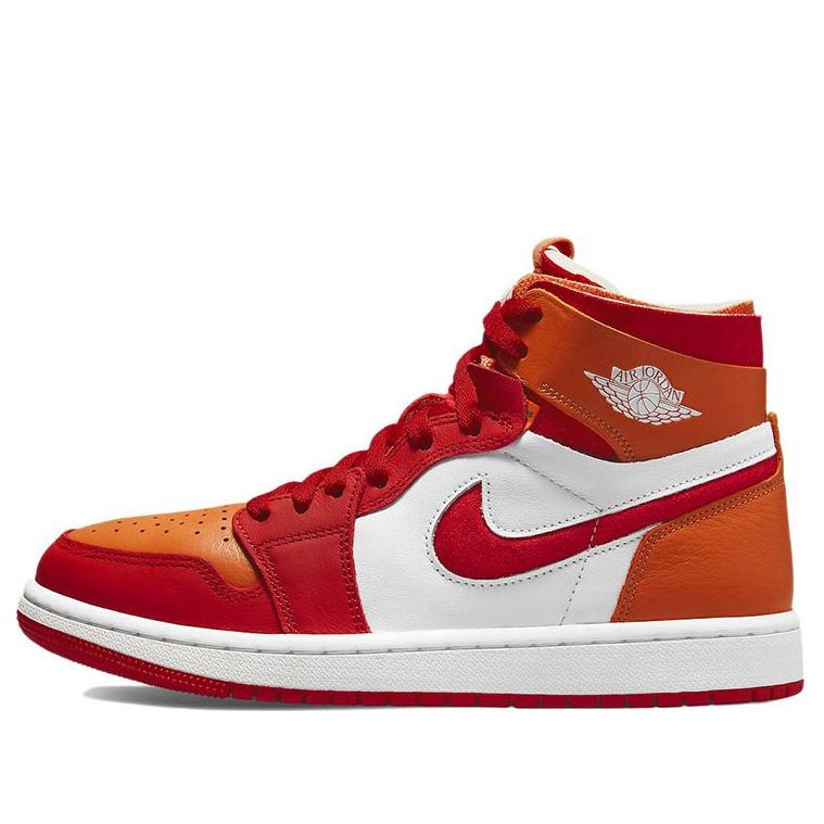 (WMNS) Air Jordan 1 Zoom Air Comfort 'Fire Red Hot Curry' CT0979-603 Epoch-Defining Shoes