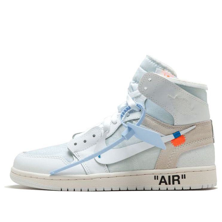 Off-White x Air Jordan 1 Retro High OG 'White' 2018 AQ0818-100 Epochal Sneaker