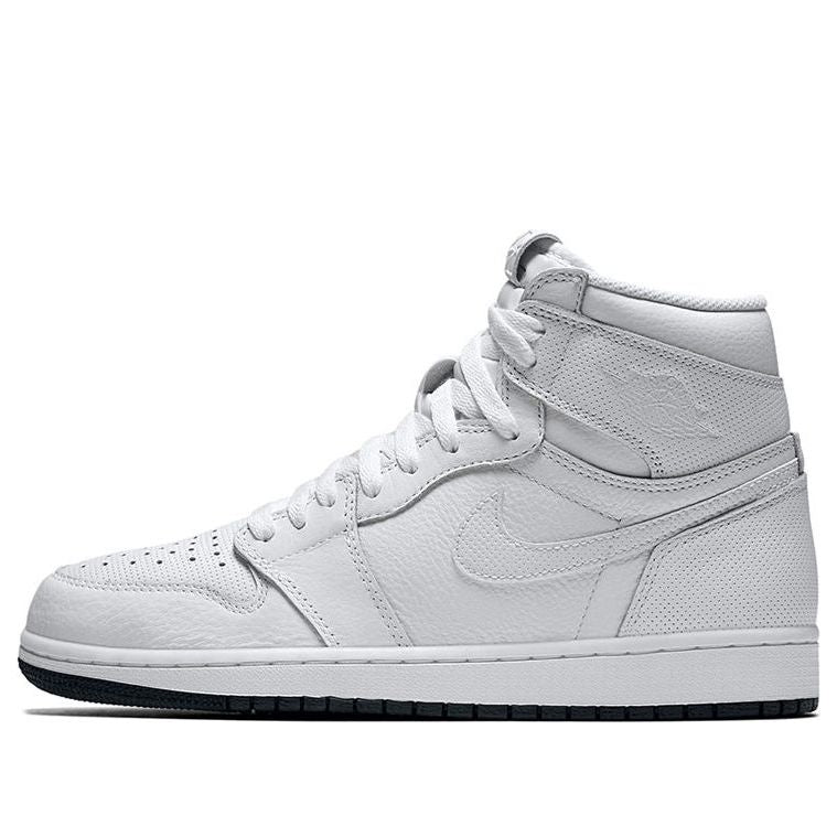 Air Jordan 1 Retro High OG 'White Perforated' 555088-100 Vintage Sportswear