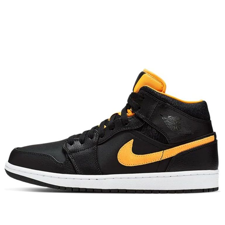 Air Jordan 1 Mid SE 'Black Gold' CI9352-001 Classic Sneakers