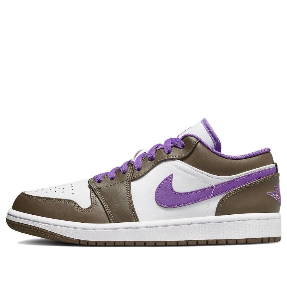 Air Jordan 1 Low 'Purple Mocha' 553558-215 Epochal Sneaker
