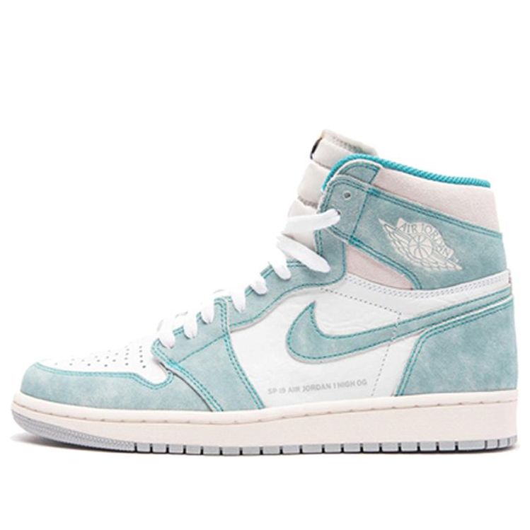 Air Jordan 1 Retro High OG 'Turbo Green' 555088-311 Signature Shoe
