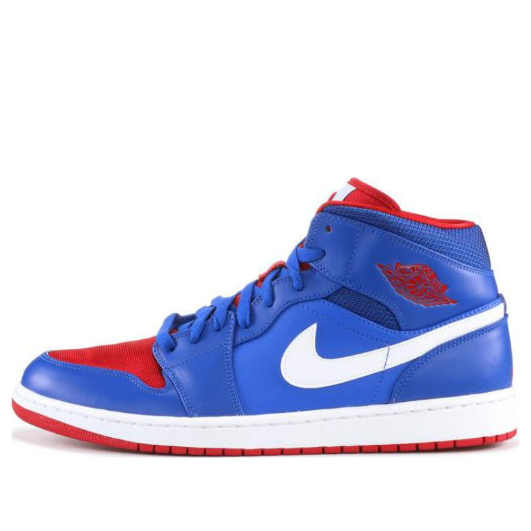 Air Jordan 1 Mid 'Detroit Pistons' 554724-407 Vintage Sportswear