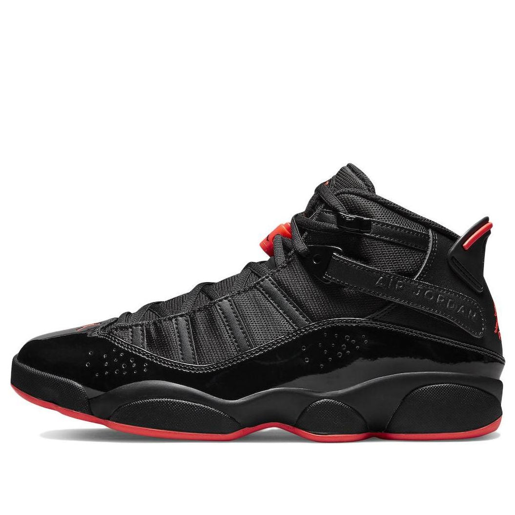 Air Jordan 6 Rings 'Black Infrared' 322992-066 Classic Sneakers
