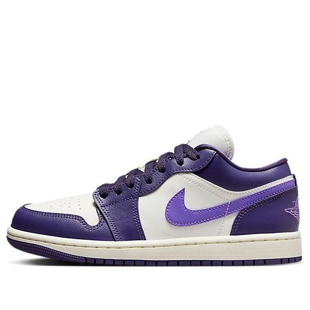 (WMNS) Air Jordan 1 Low 'Purple Sail' DC0774-502 Iconic Trainers
