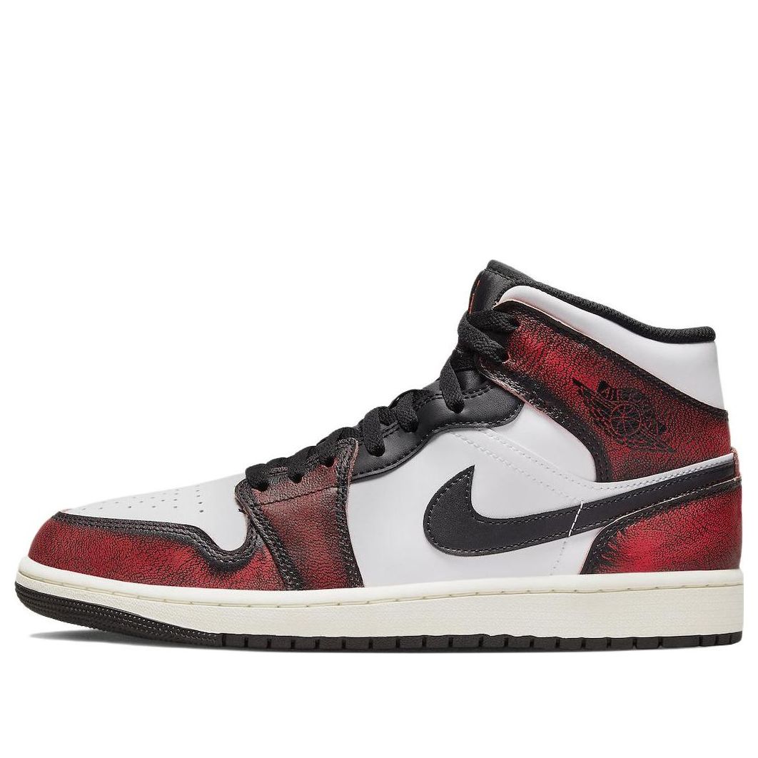 Air Jordan 1 Mid 'Wear-Away Chicago' DV9565-006 Vintage Sportswear