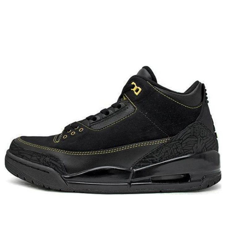 Air Jordan 3 'Black History Month' 455657-001 Iconic Trainers