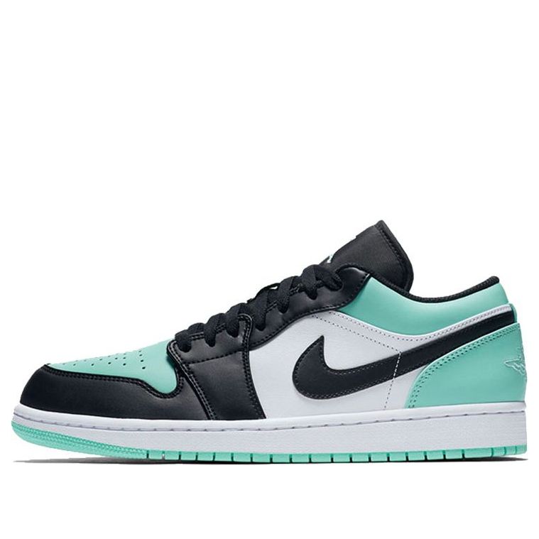 Air Jordan 1 Retro Low 'Emerald' 553558-117 Iconic Trainers