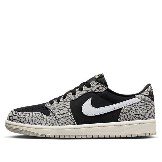 Air Jordan 1 Retro Low OG 'Black Cement' CZ0790-001 Iconic Trainers
