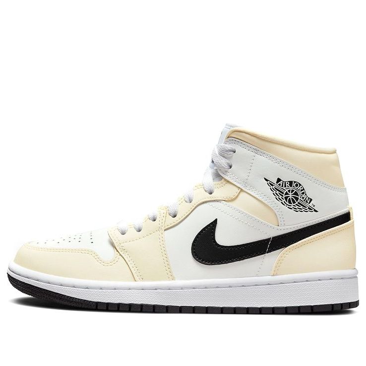 (WMNS) Air Jordan 1 Mid 'Coconut Milk' BQ6472-121 Cultural Kicks