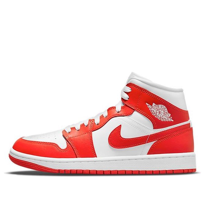 (WMNS) Air Jordan 1 Mid 'Habanero Red' BQ6472-116 Epoch-Defining Shoes