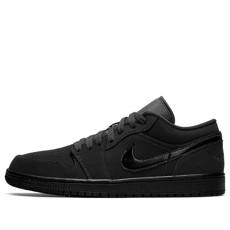 Air Jordan 1 Low 'Triple Black' 553558-056 Classic Sneakers