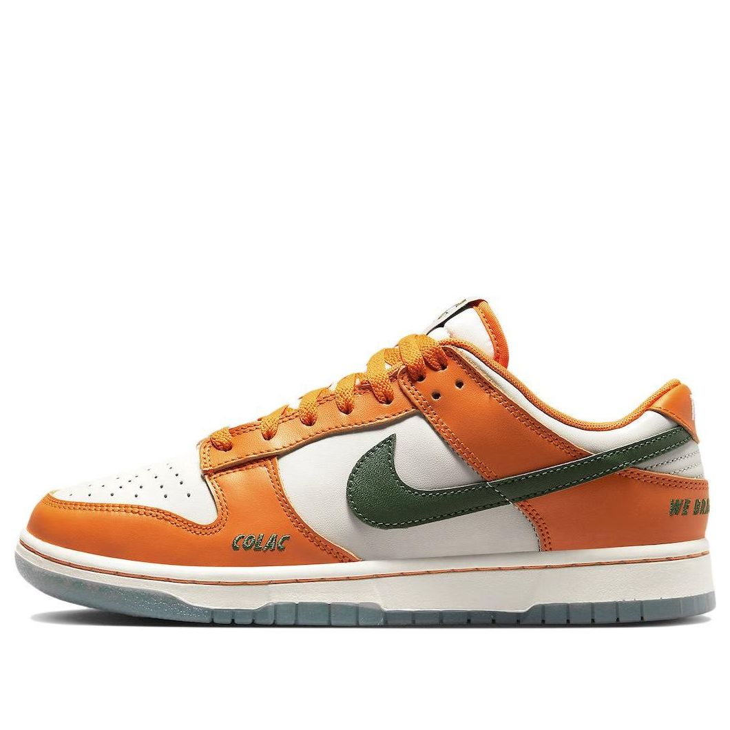 Nike Florida A&M University x Dunk Low 'Rattlers' DR6188-800 Signature Shoe