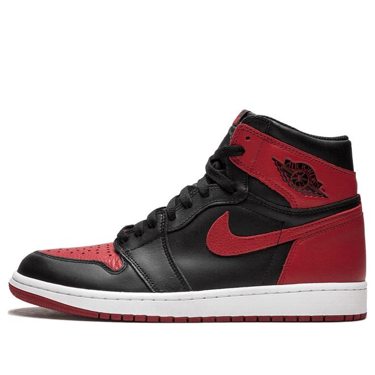 Air Jordan 1 Retro High OG 'Banned' 2016 555088-001 Signature Shoe
