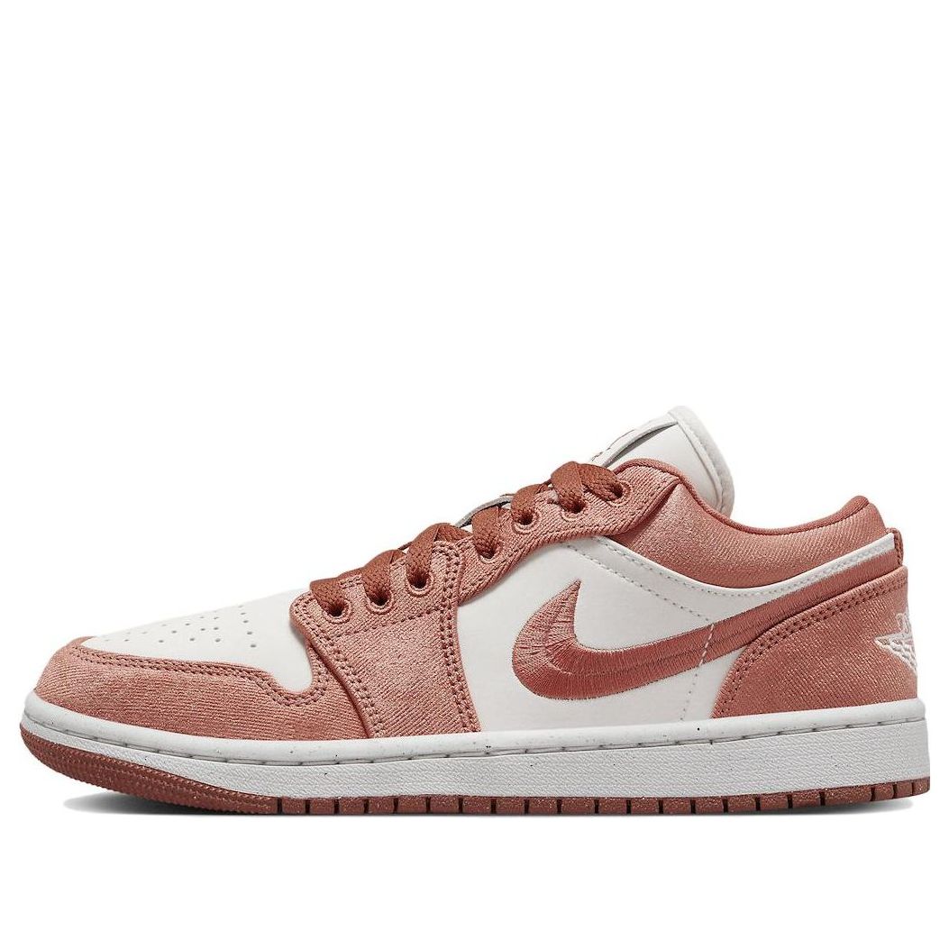 (WMNS) Air Jordan 1 Low SE Canvas 'Sky J Orange' FN3722-801 Classic Sneakers