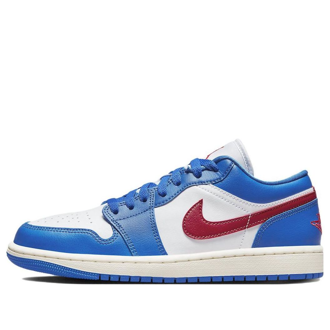 (WMNS) Air Jordan 1 Low 'Sport Blue Gym Red' DC0774-416 Antique Icons