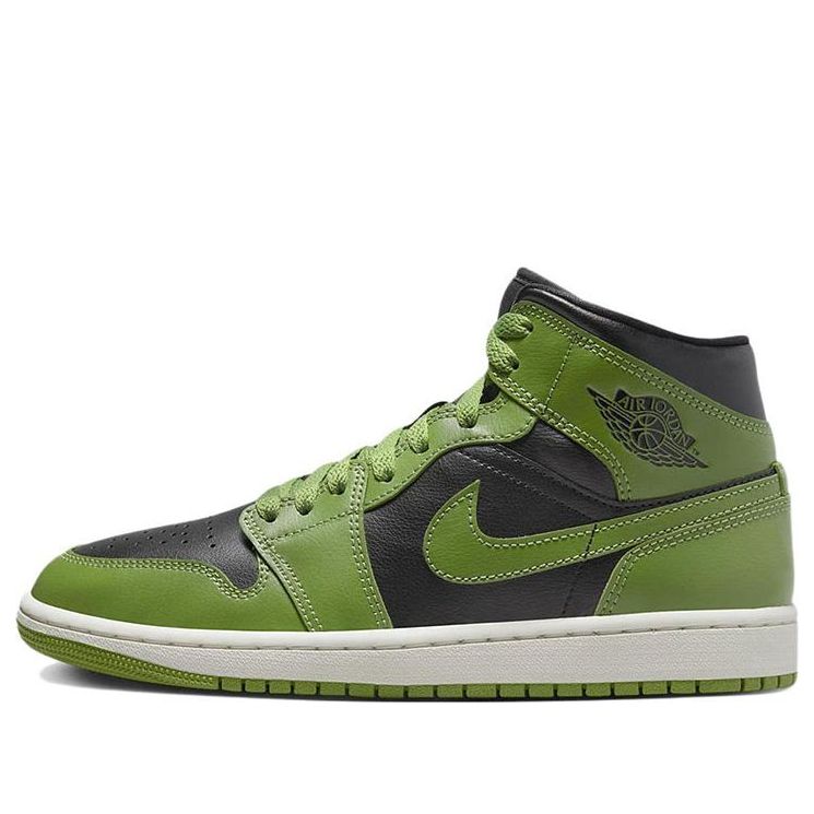 (WMNS) Air Jordan 1 Mid 'Altitude Green' BQ6472-031 Classic Sneakers