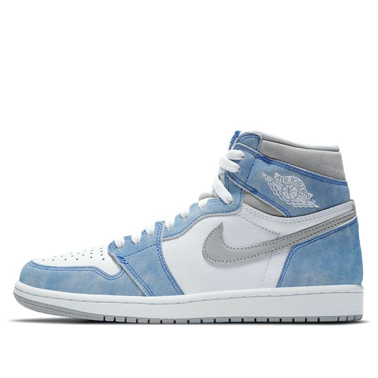 Air Jordan 1 Retro High OG 'Hyper Royal Light Smoke Grey' 555088-402 Classic Sneakers