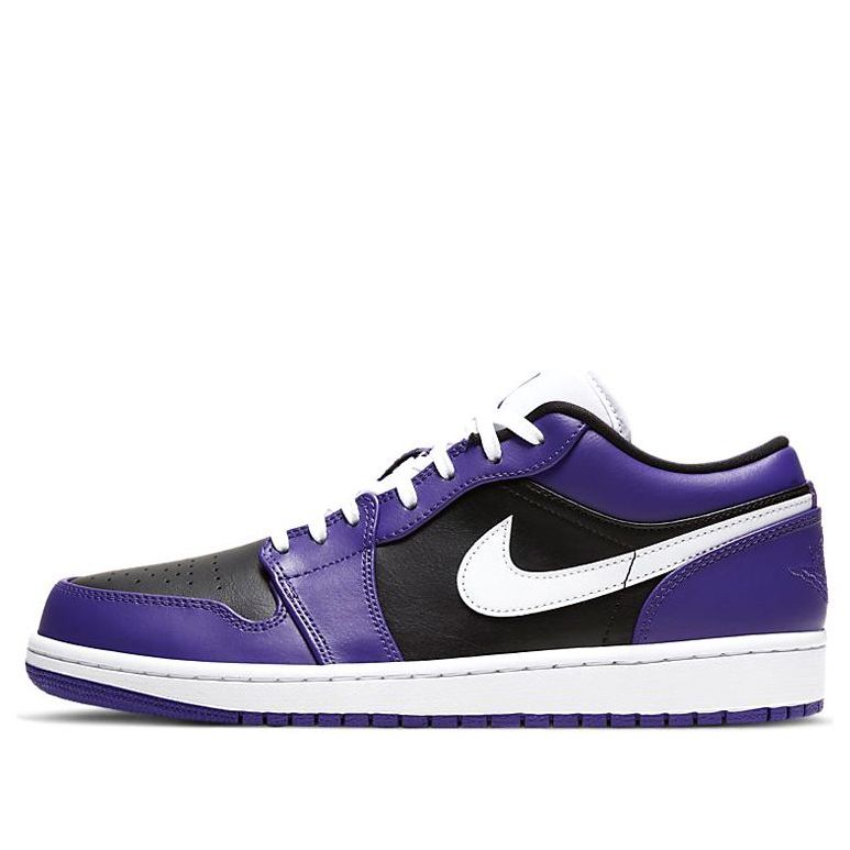 Air Jordan 1 Low 'Court Purple Black' 553558-501 Epochal Sneaker