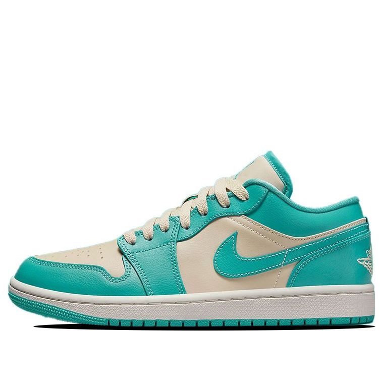 (WMNS) Air Jordan 1 Low 'Tropical Teal Sandy Beige' DC0774-131 Epochal Sneaker