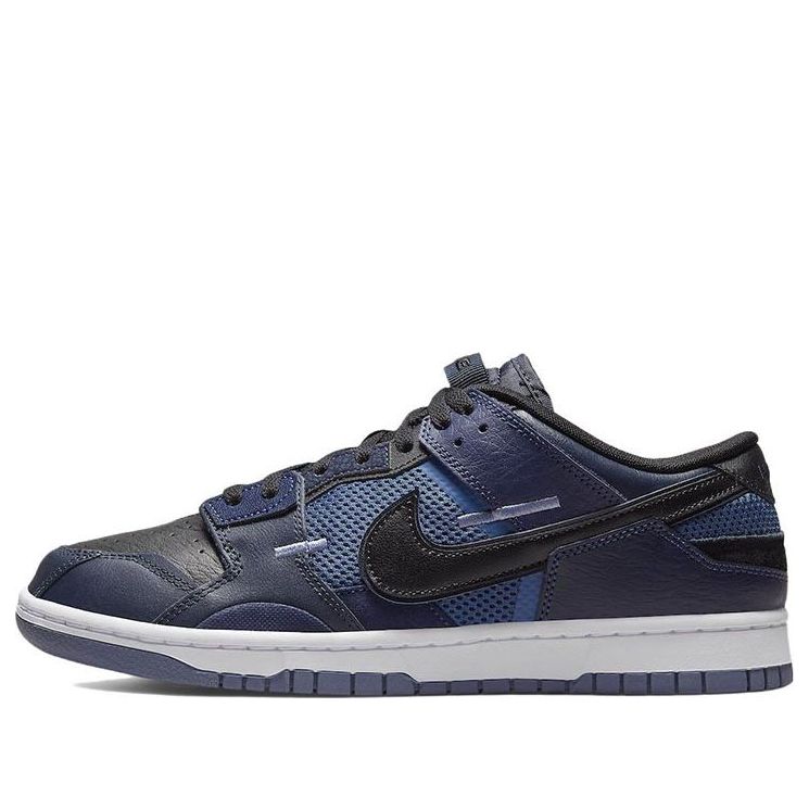Nike Dunk Low Scrap 'Deep Royal Blue' DH7450-400 Signature Shoe