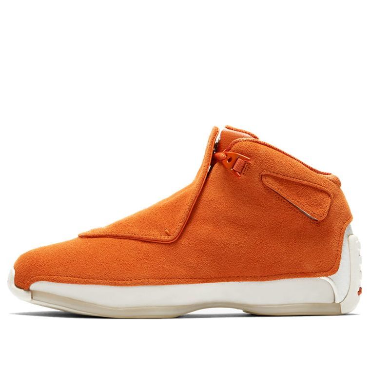 Air Jordan 18 Retro 'Orange Suede' AA2494-801 Epoch-Defining Shoes