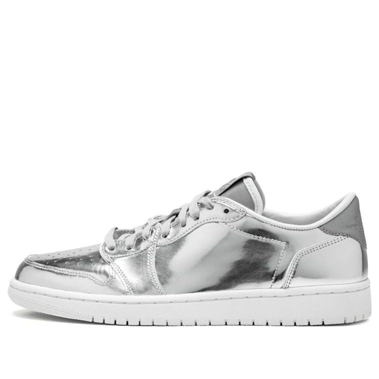Air Jordan 1 Retro Low OG Pinnacle 'Metallic Silver' 852549-003 Classic Sneakers