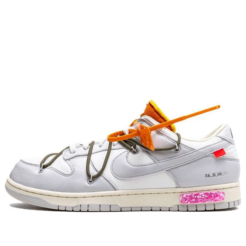 Nike Off-White x Dunk Low 'Lot 22 of 50' DM1602-124 Signature Shoe