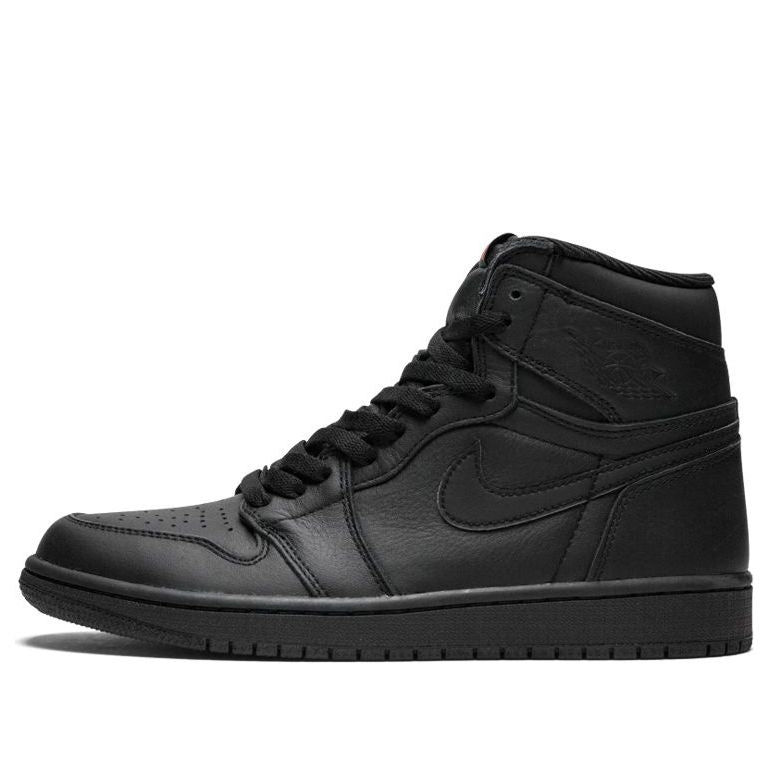 Air Jordan 1 Retro High OG 'Triple Black' 555088-022 Iconic Trainers