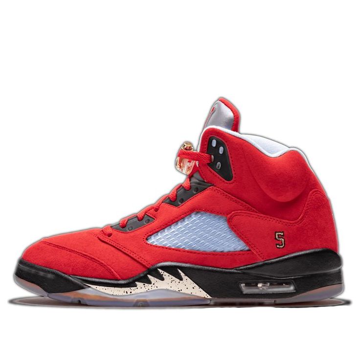 Trophy Room x Air Jordan 5 Retro SP F&F 'Black Red' CN2317-600 Classic Sneakers