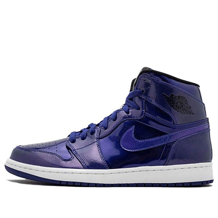 Air Jordan 1 Retro High 'Deep Royal' 332550-420 Signature Shoe