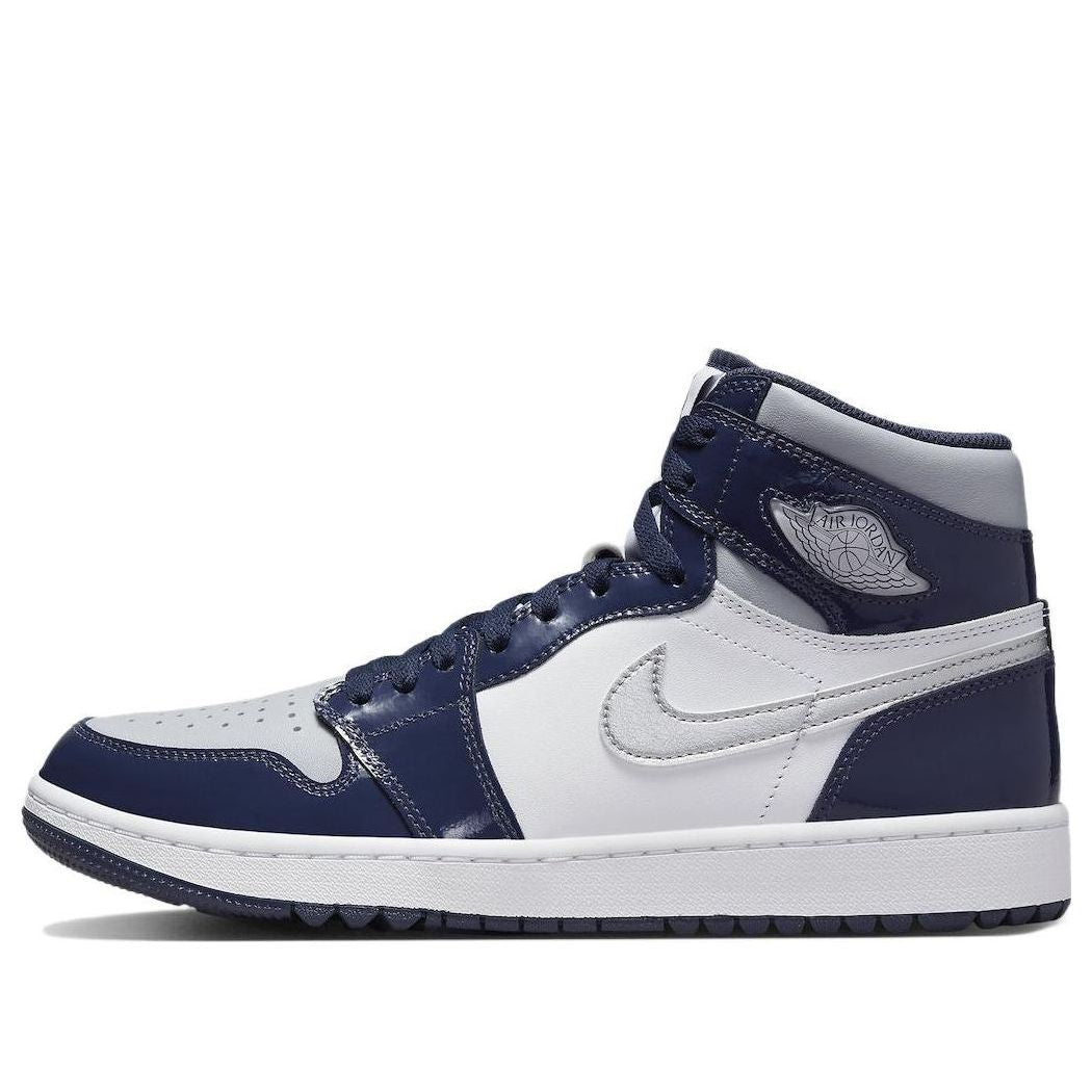 Air Jordan 1 High Golf 'Midnight Navy' DQ0660-100 Signature Shoe