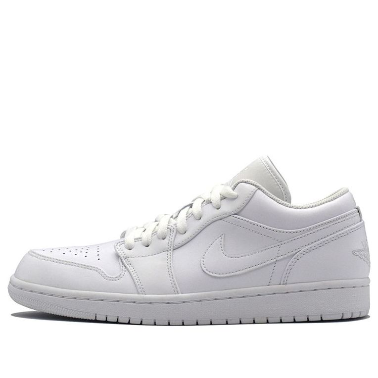 Air Jordan 1 Retro Low 'Pure Platinum' 553558-170 Epoch-Defining Shoes